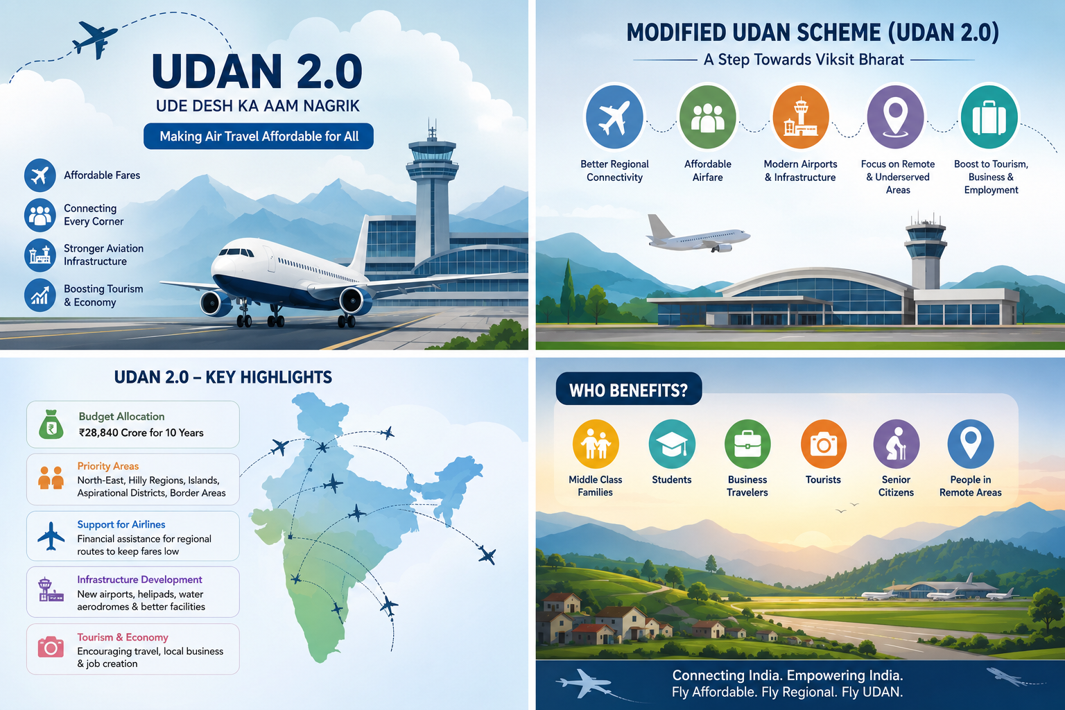 Modified UDAN Scheme 2026: Complete Guide, Benefits, Eligibility, Budget & Key Features